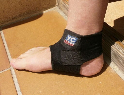 Elastic ankle support